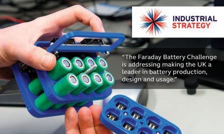 Faraday Battery Challenge was established to jump-start developments in electrical storage solutions
