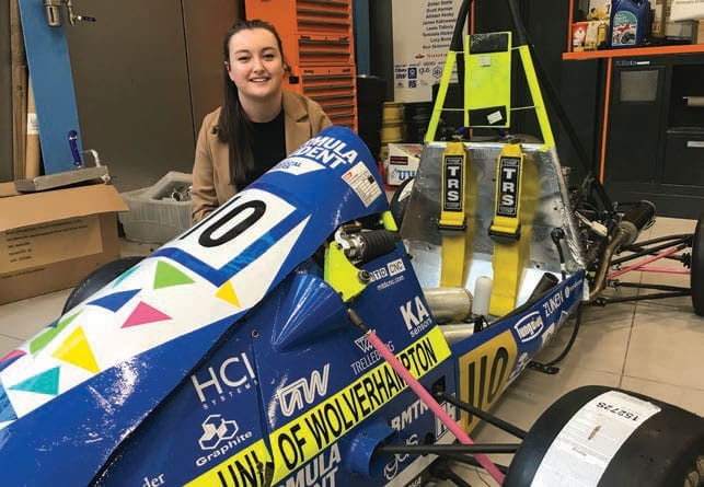 MOTORSPORT ENGINEERING STUDENT SETS SIGHTS ON F1 CAREER UK 